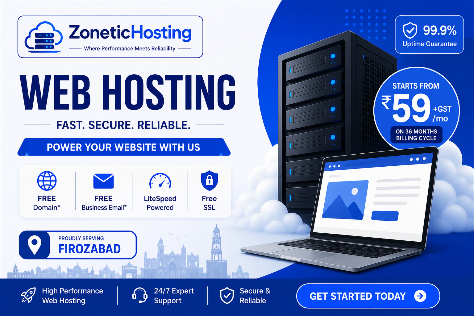 Web Hosting in Firozabad: Find the Right Web Hosting Company in Firozabad