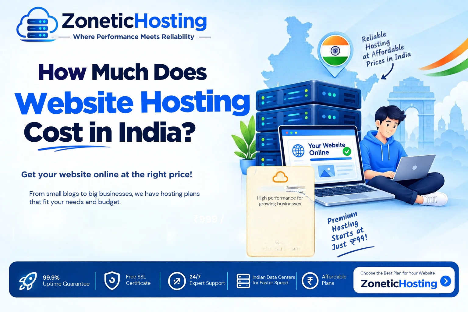 How Much Does Website Hosting Cost in India? Complete Guide