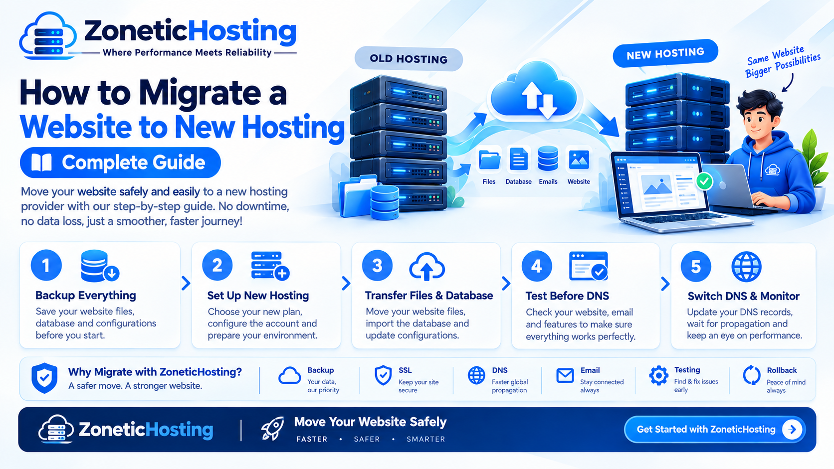 How to Migrate a Website to New Hosting: Complete Guide