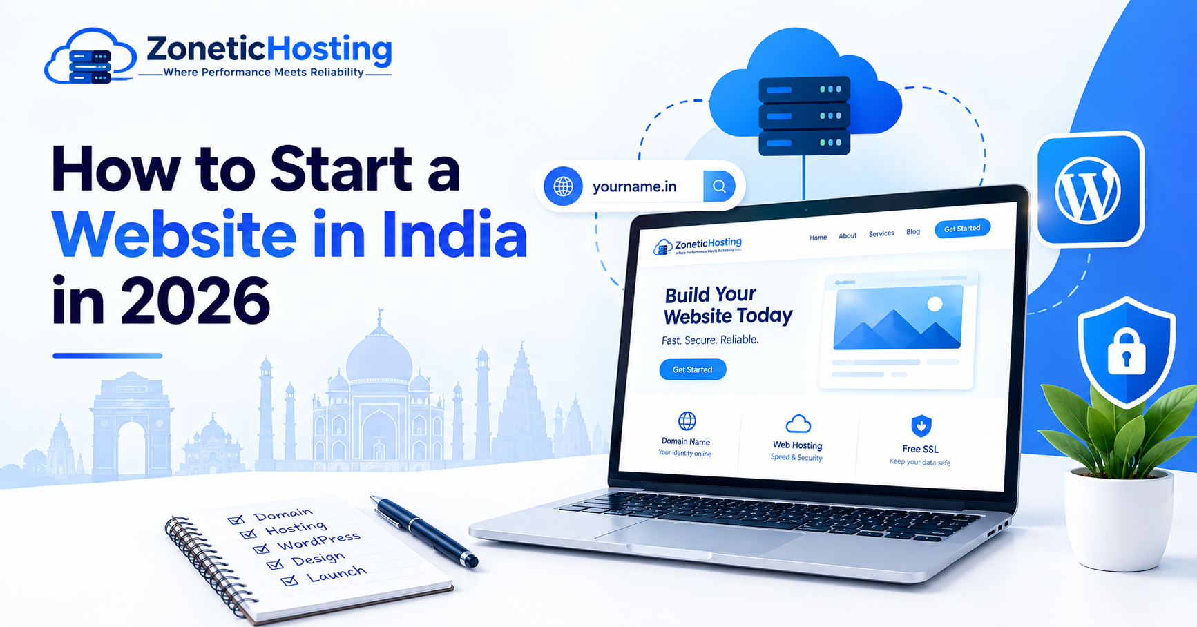 How to Start a Website in India in 2026: Complete Beginner's Guide